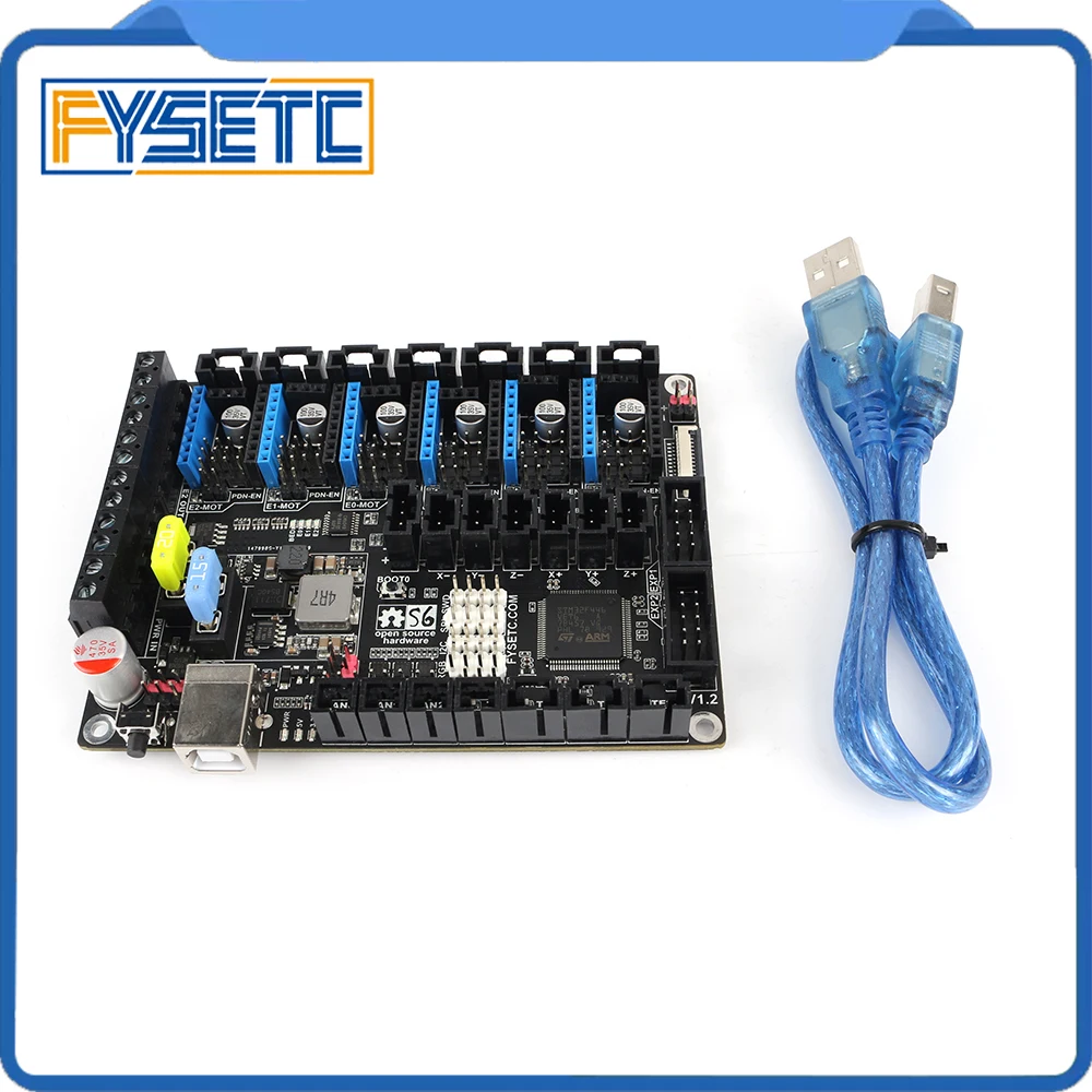 Placa de Controle de 32 Bits Apoio Tmc Drivers Uart - Spi Voando Fio xh mx Conector vs f6 V1.3 Skr s6 V1.2 6x Mod. 1319259 - Imagem 5