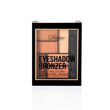 

6 Colors Shimmer Eyeshadow Palette Earth Colors Long Lasting Pigment Powder Matte Eye Shadows Pallete Beauty Shadows