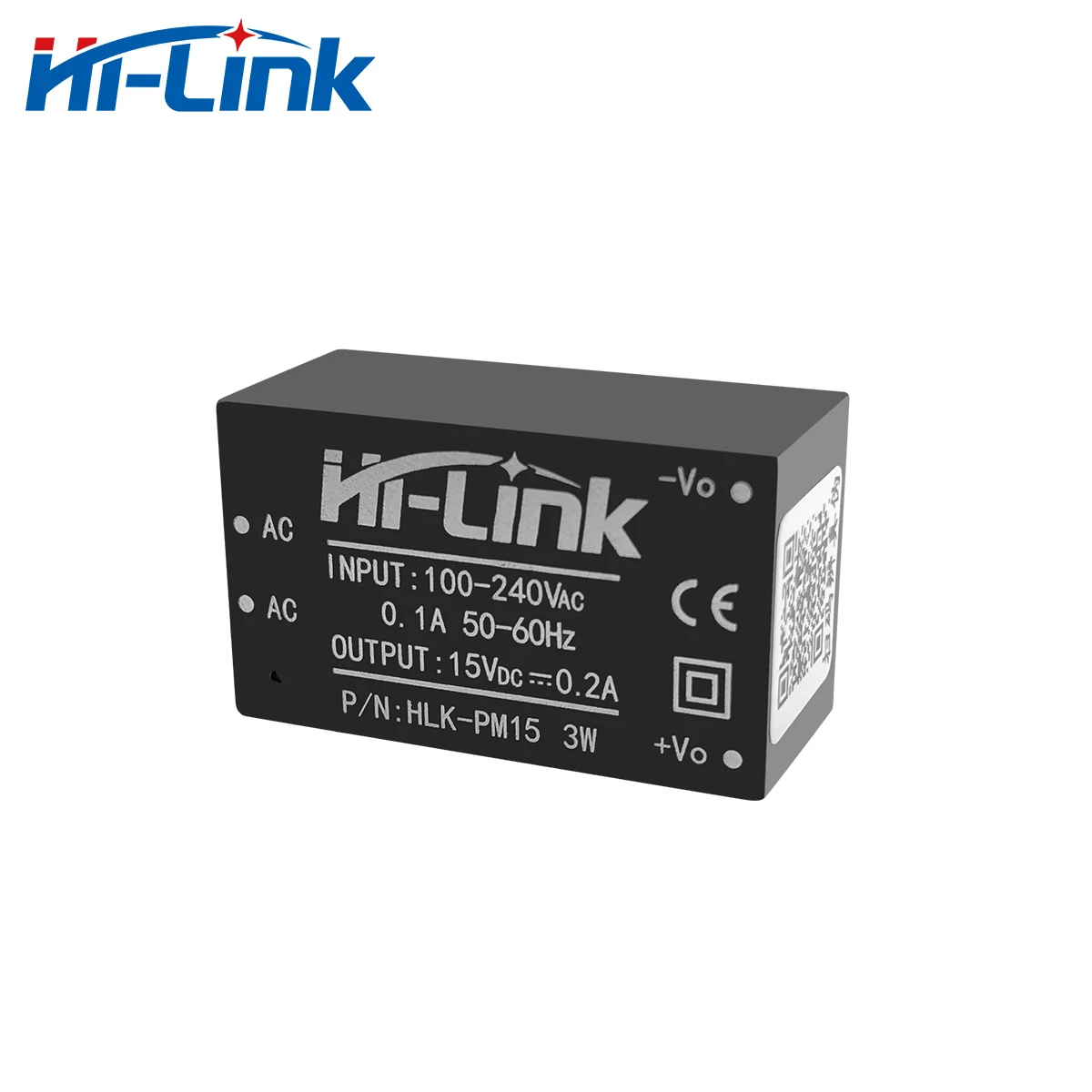Medidor de Energia Módulo de Alimentação Lote Hilink ac dc 15v 200ma 3w Hlk-pm15 Frete Grátis 10 Pçs - - Image 3
