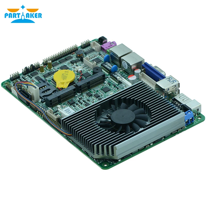 Partaker EPIC-N42 Celeron J1900 Quad Core 8GB Dual LAN 6*COM 4 Inch X86 Embedded Motherboard with LVDS