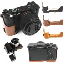 Camera-Bag Body-Case Digital-Cameras A5100 A6000 Alpha Sony 7C Retro Pu for A7c/A6600/A6500/..