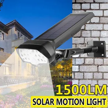 

LED Solar Wall Lamp Outdoor Solar Light PIR Motion Sensor Spotlights Waterproof Solar Powered Sunlight For Garden Decoration