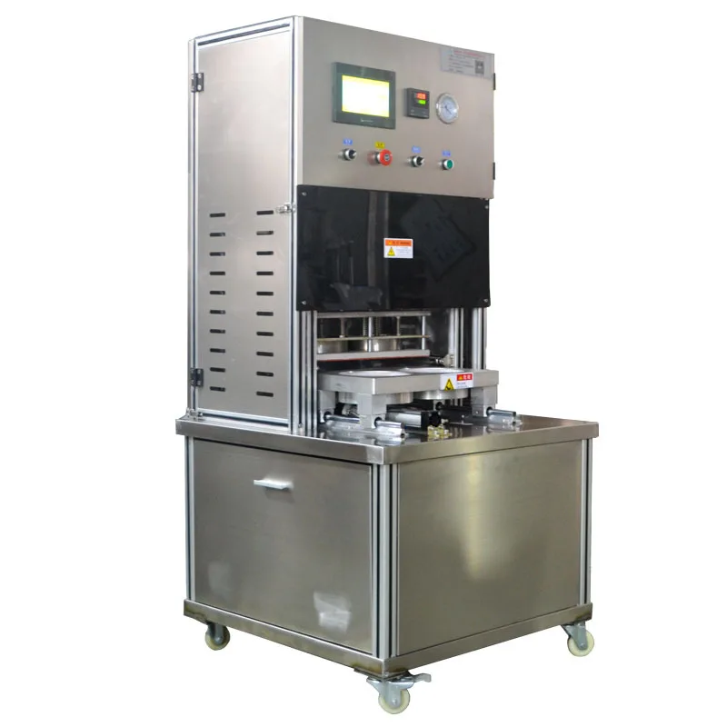 

CAI58 Cooked Food Stewed Products Air-lock Fresh Sealing Machine Vacuum Sealing Machine Box Packing Machine
