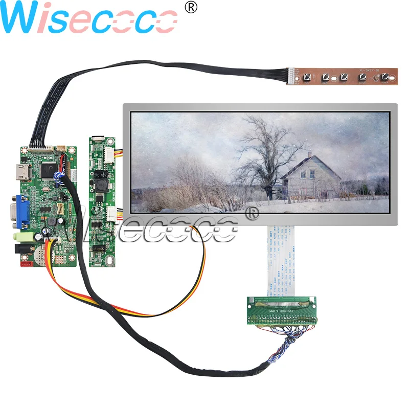 10,3 дюймов 1920*720 разрешение ips ЖК-экран 50-pins HSD103KPW2-A10+ LVDS HDMI VGA плата контроллера