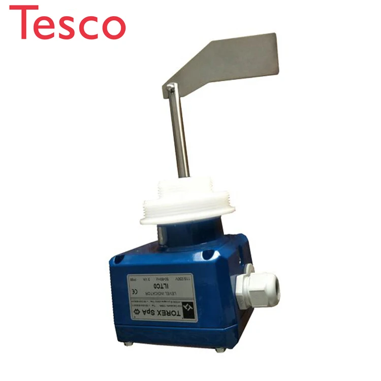 High temperature level sensor indicator for cement silo