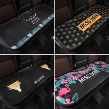 DC Marvel 3 шт. модный дизайн Мультяшные универсальные чехлы для автомобильных сидений льняная Передняя Задняя льняная подушка дышащий протектор коврик