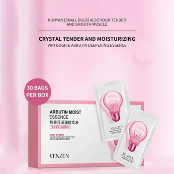 

Arbutin Moisturizing Serum Hydrating Tighten Skin Brighten Skin Tone Face Serum Cosmetic Nourishing Skin Care
