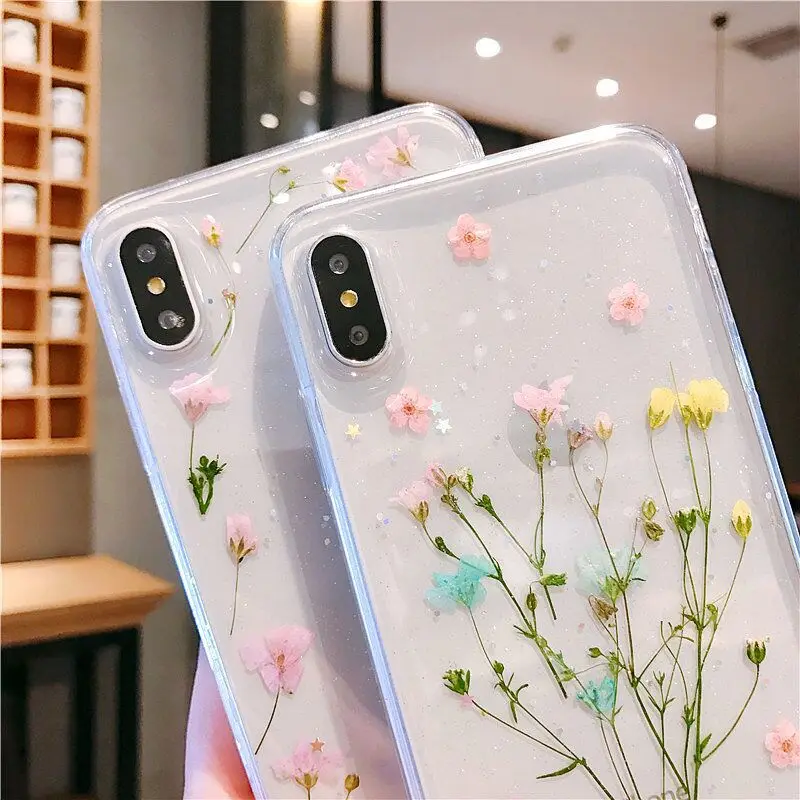 

For iPhone X XS MAX XR 8 8 Plus 7 7 Plus 6 6S 6S Plus Romantic Sweet Case Bumper Ins Fashion Protective Coque