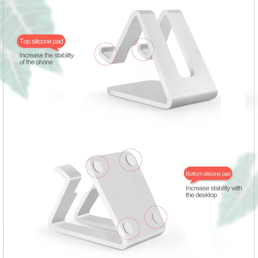 KISSCASE ABS Faul Telefon Ständer Halter für telefon Tablet Ständer Universal Schreibtisch Halter f