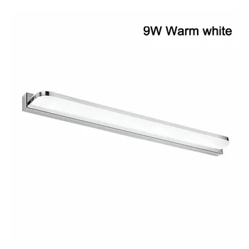 

Bathroom Light Fixture LED Mirror Light 42/52cm 9W/12W AC110-240V Waterproof Modern Cosmetic Acrylic Wall Lamp new