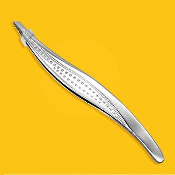 

Exquisite Slant Eyebrow Tweezers Makeup Remover Precision Stainless Steel Curved Eyebrows Styles Face Hair Tweezers Tool