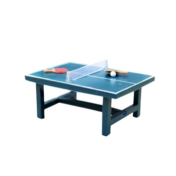 

1/12 Dollhouse Miniature Simulation Decor Accessories DIY Mini Table Tennis Kids Funny Toy