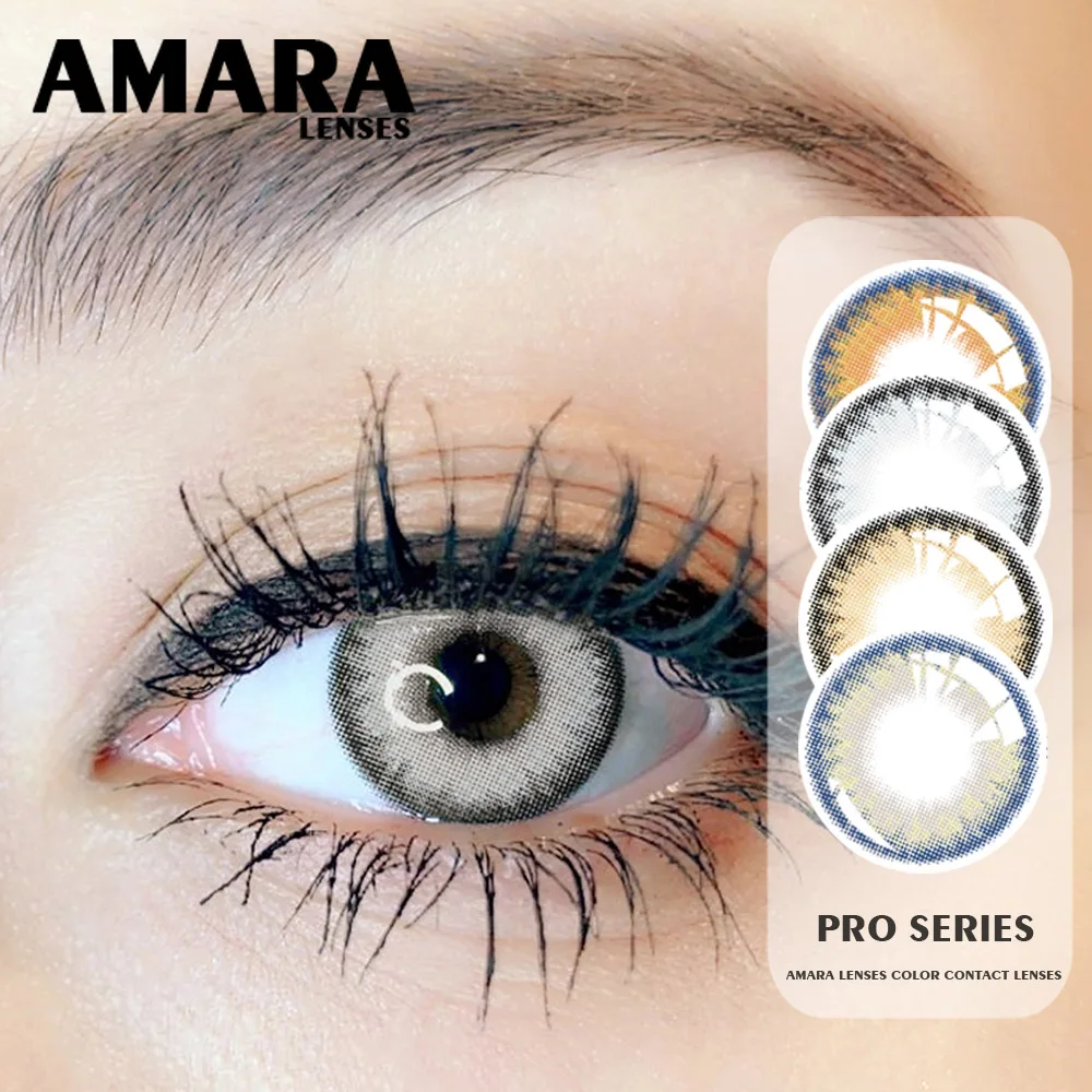 AMARA-lentillas de colores para ojos, 1 par