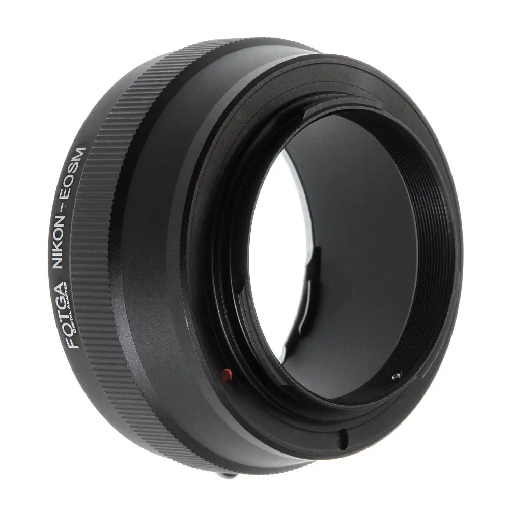 Fotga переходное кольцо для Nikon F AI AIS Крепление объектива для Canon EOSM EF-M M M2 M3 камеры
