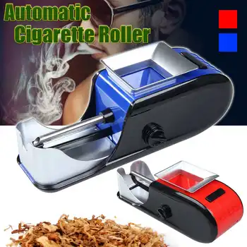 

Electric Easy Automatic Cigarette Machine Cigarette Rolling Making Machine Tobacco Maker Roller DIY Smoking Tool with Adapter