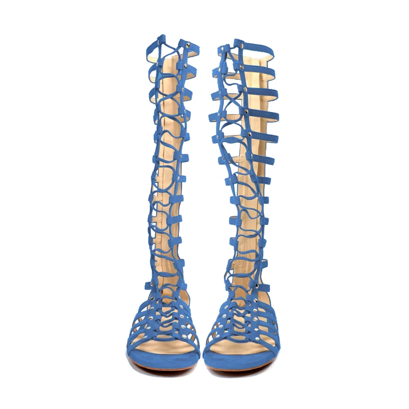knee high gladiator sandals size 12