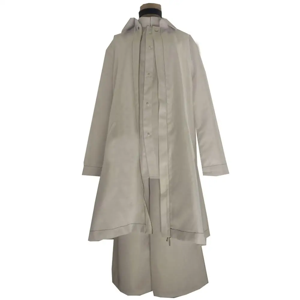 

2020 Anime Akudama Drive Cutthroat Satsujinki Cosplay Costume White Outfits for Adult Women Men Trench Pants Shirt Halloween Car