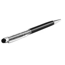 2 в 1 кристальная ручка-стилус со стразами+ Шариковая ручка функция для сенсорного экрана