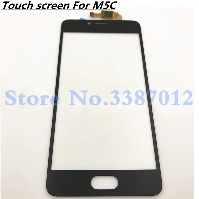 

5.0'' Replacement High Quality For Meizu M5C Meilan 5C Touch Screen Digitizer Sensor Outer Glass Lens Panel