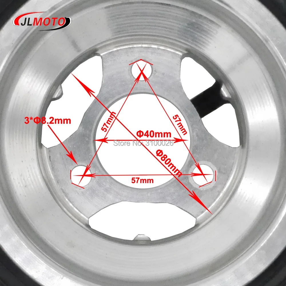 11x7.10-5 5 Inch Racing Rear Wheel Tire with Alloy Aluminium Rim Fit For 168 Go Kart Buggy DIY ATV Quad Scooter Bike Parts 11x7.10-5 5 Inch Racing Rear Wheel Tire with Alloy Aluminium Rim Fit For 168 Go Kart Buggy DIY ATV Quad Scooter Bike Parts