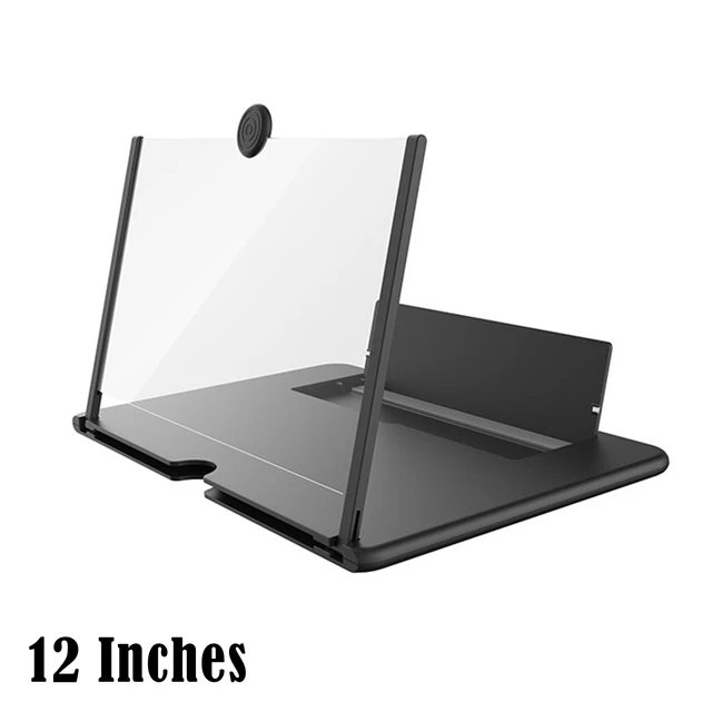 Cell Phone Screen Magnifier Video Amplifier Smart Phone Bracket Holder Folding 3D HD Magnifying Glass Large Screen лупа A 12 Inches