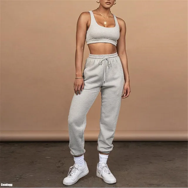 Set Sweatshirts Pullover Pants Suit 