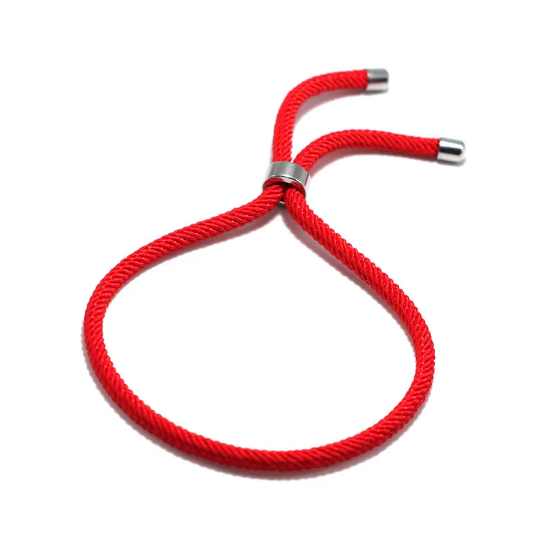 Unisex Red Rope Adjustable Nautical Bracelet