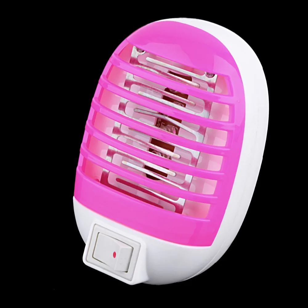 110-220V Mini LED Socket Mosquito Fly Bug Insect Trap Night Lamp Killer Zapper Electric Mosquito Killer Lamp Mosquito Repellent