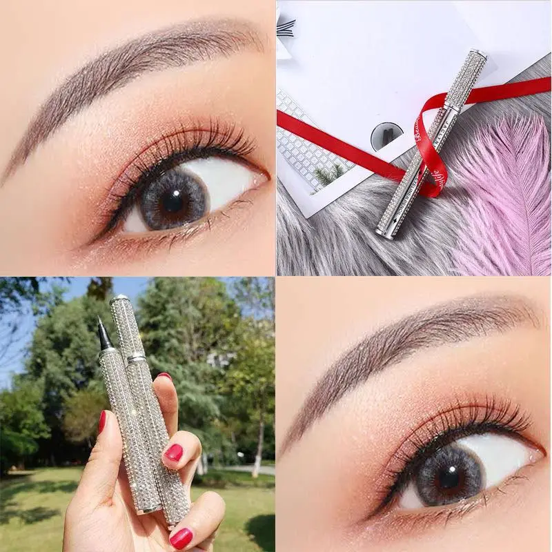 2020 women Diamond Eyeliner Liquid Pen Waterproof Long Lasting Quick Drying Smooth Makeup Beauty matte eyeliner stamp eye pencil 2020 women Diamond Eyeliner Liquid Pen Waterproof Long Lasting Quick Drying Smooth Makeup Beauty matte eyeliner stamp eye pencil