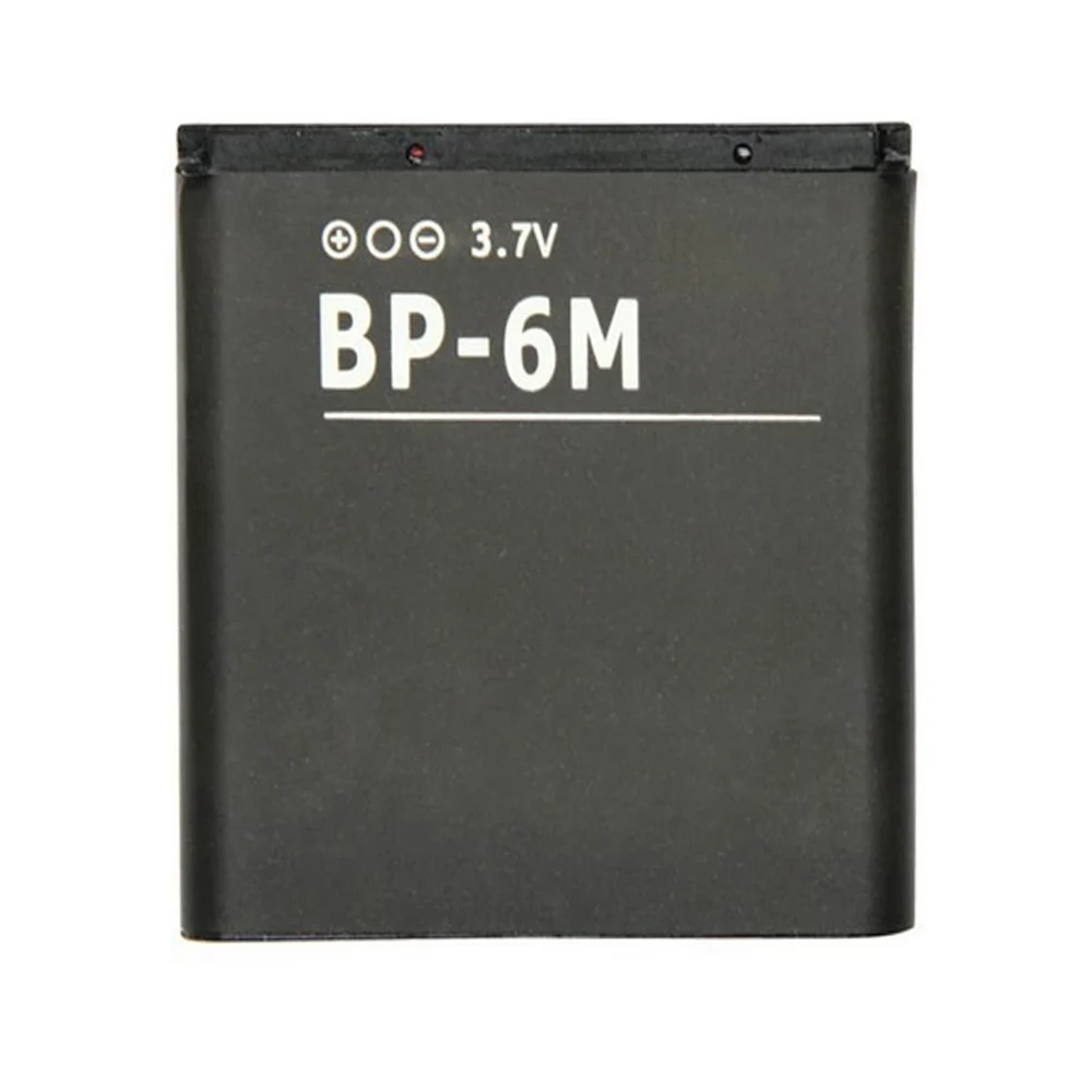 

1100mAh Li-ion Replacement Battery BP-6M BP6M BP 6M Phone Batteries for Nokia 6233 6280 6288 9300 N73 N77 N93 N93S