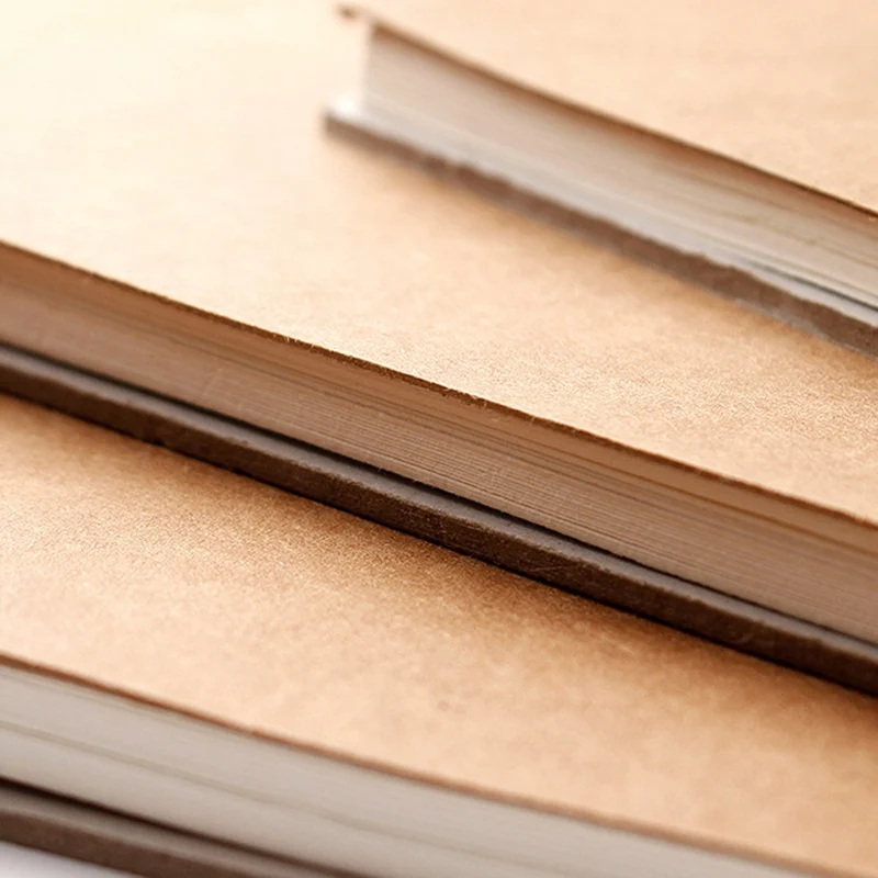 A3 A4 A5 Vintage Spiral Coil Paper Drawing Painting Graffiti Hard Cover Vertical Flip Sketchbook Notebook Office School Supplies