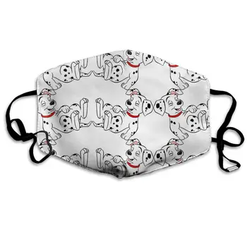 

Cute Dalmatian print Dustproof and windproof mask, washable and reusable, suitable for outdoor sports