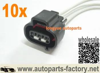 

longyue 10pcs 3P Car VSS (vehicle speed sensor) Connector for Toyota 1JZ-GTE , 2JZ-GTE R152 W58 V160