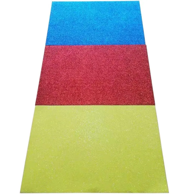 20*30 Cm Glitter Foam Paper Paper-Cut Scrapbook Sticker Kids DIY Craft Handmade Material Wedding Party Decoration Spong Paper