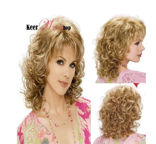 Parik Goryachaya Rasprodazha Korotkie Kudryavye Volosy Blond Cvetnoj Sinteticheskij Parik Monolitnyj Zhenskij Parik Kupit Nedorogo V Internet Magazine S Dostavkoj Sravnenie Cen Harakteristiki Foto