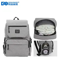 DENUONISS модная сумка для подгузников для мам и мам, брендовая Большая вместительная детская сумка, рюкзак для путешествий, дизайнерская сумка