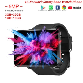 

DM100 4G Smart Watch Support Nano SIM Card Phone Call Camera WiFi GPS BT 2.86 Inch Touch Screen Android 7.1 Tracker Sports Watch