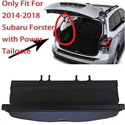 Грузовой Чехол для Subaru Forester 2014 2018 защитный экран багажника разделительная
