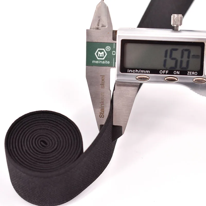 의류 재봉 액세서리용 양면 두꺼운 탄성 벨트, 고품질 고무 밴드, 컬러 탄성 테이프, 30mm, 신제품