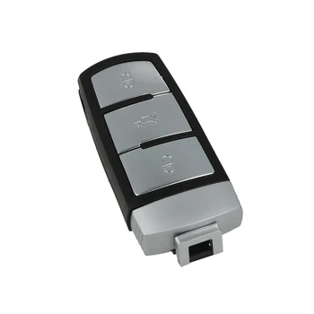 

IperChiavi IVW006 remote key Shell 3 buttons with blade HU66 battery on without Transponder chip for VW Polo Golf passes