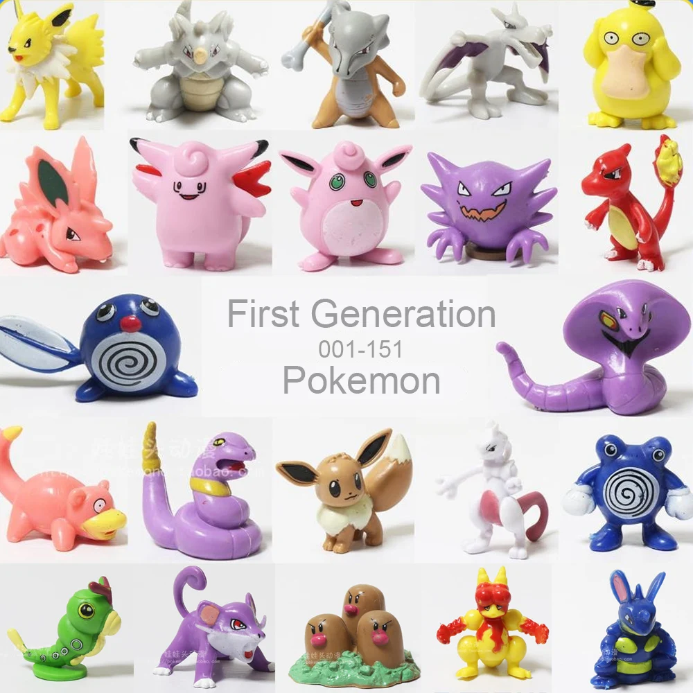 Модель покемона чаризар магмар гусеница экшн фигурка Eevee Mewtwo Meowth коллекционная