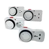 24 Hour Cyclic Timer Switch Universal Timing Socket Mechanical Timer 230VAC 3500W 16A UK EU CN US Plug timers 1