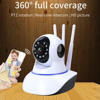 

1080P PTZ Wifi IP Camera Human Detect Wireless Camera 2MP Security CCTV Camera T2-way Audio Night Vision remote monitoring cam