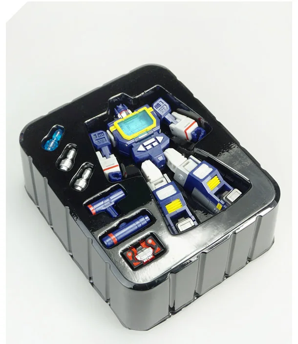 Робот-трансформер HS03 HS-03 G1 Soundwave с Laserbeak Pocket War Аниме Фигурка модель дети горячие игрушки коллекция подарки - Цвет: No Retail Box