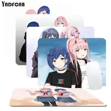 Yndfcnb personalizado pele querida no franxx ichigo bonito anime mouse esteira para overwatchs venda superior por atacado almofada de jogos mouse
