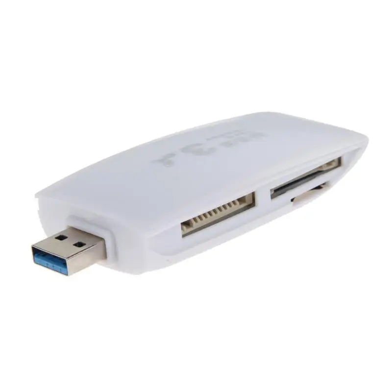 Высокоскоростной USB 3,0 Все в 1 SD TF CF XD M2 MS Flash MemoryCardReader адаптер