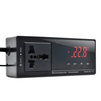 

Thermostat with Plug-in Socket Display Precision Programmable Temperature Controller for Aquarium withLarge Display with AU Plug