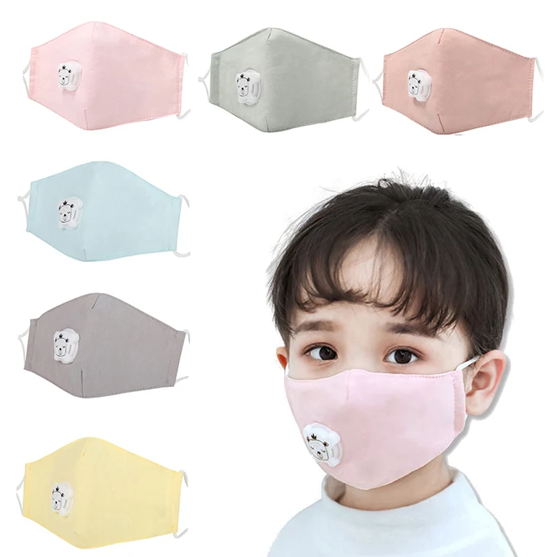 

Children Kids Reuseable Mask PM2.5 Anti-fog Activated Carbon Mask Face Mask Cotton 3-layer Toddler Outdoor Anti-dust Mask Kids