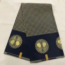 Mitex Печать Ткани Хлопчатобумажные для изготовления платьев юбки/африканские ткани Kitenge ткани африканская Pagne LSCW-61