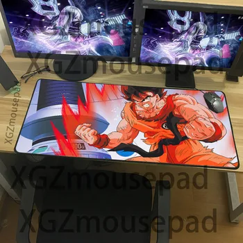 

XGZ Large size anime mouse pad Goku pattern desk pad PC computer notebook essential keyboard pad